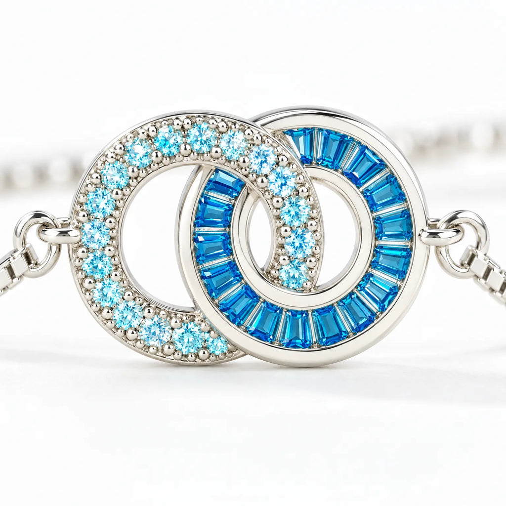Aethelia - Interlocking Circles Bracelet Gifting Loved Ones