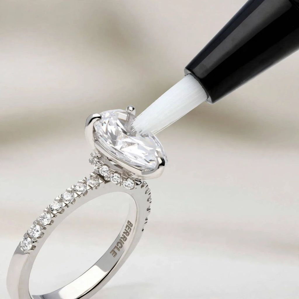 Brilora - Compact Pen-Style Jewelry Cleaning Kit Clean The Stones And Hard-To-Reach Spots On Your Jewelry