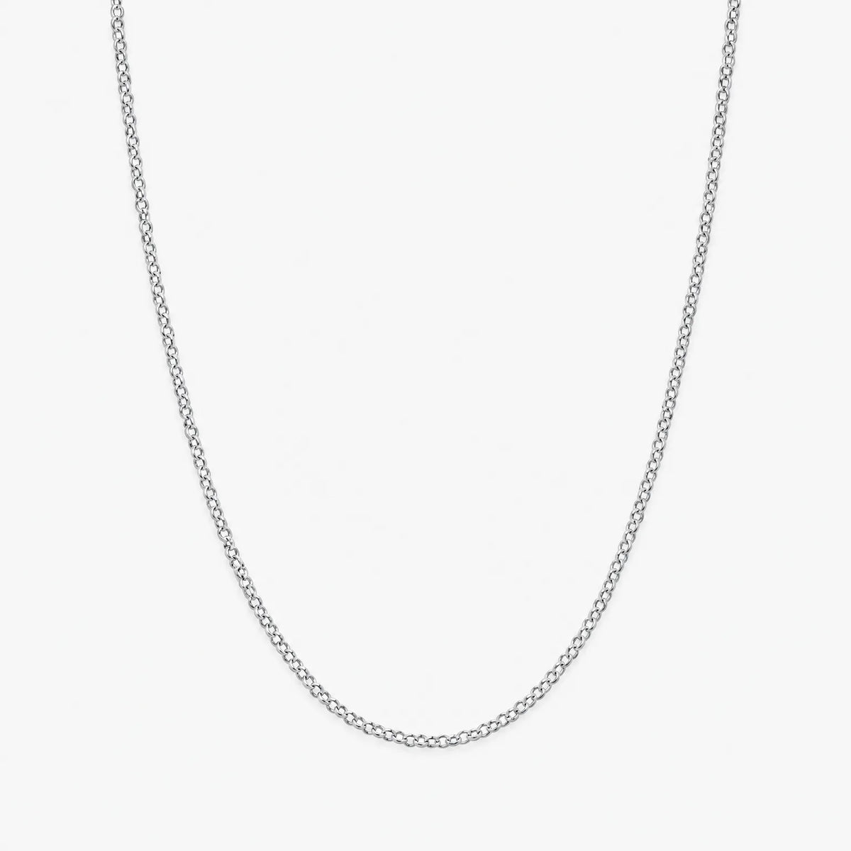 Calvena - Everyday Chain Necklace For Layering Wearing It Alone For Everyday Style
