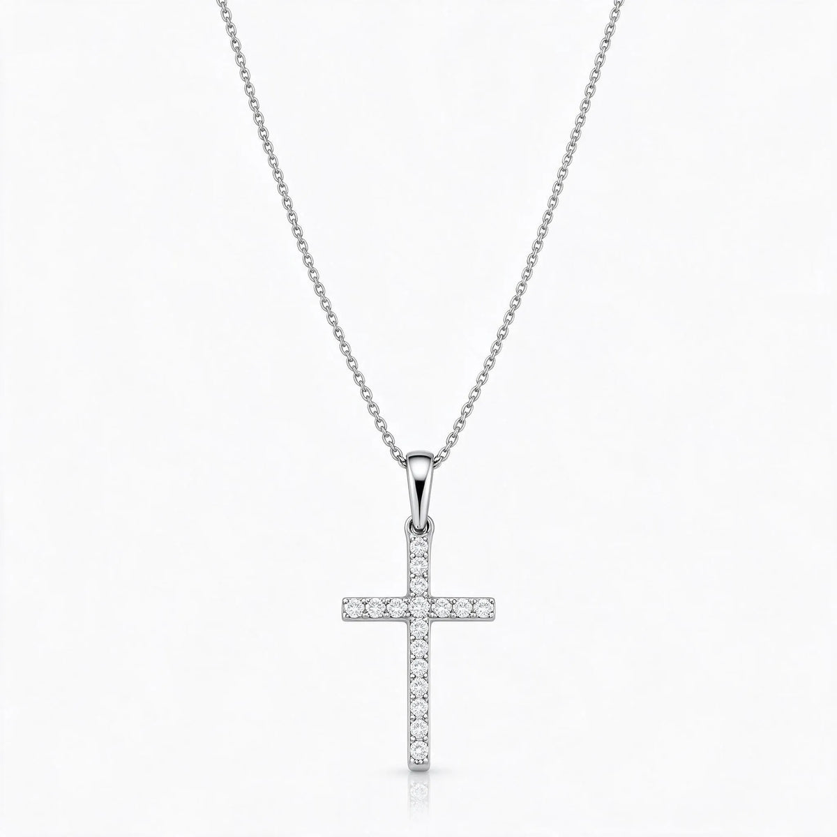 Cassime - Small Cross Pendant Necklace Wearing Every Day With A Plain Top Or Sweater