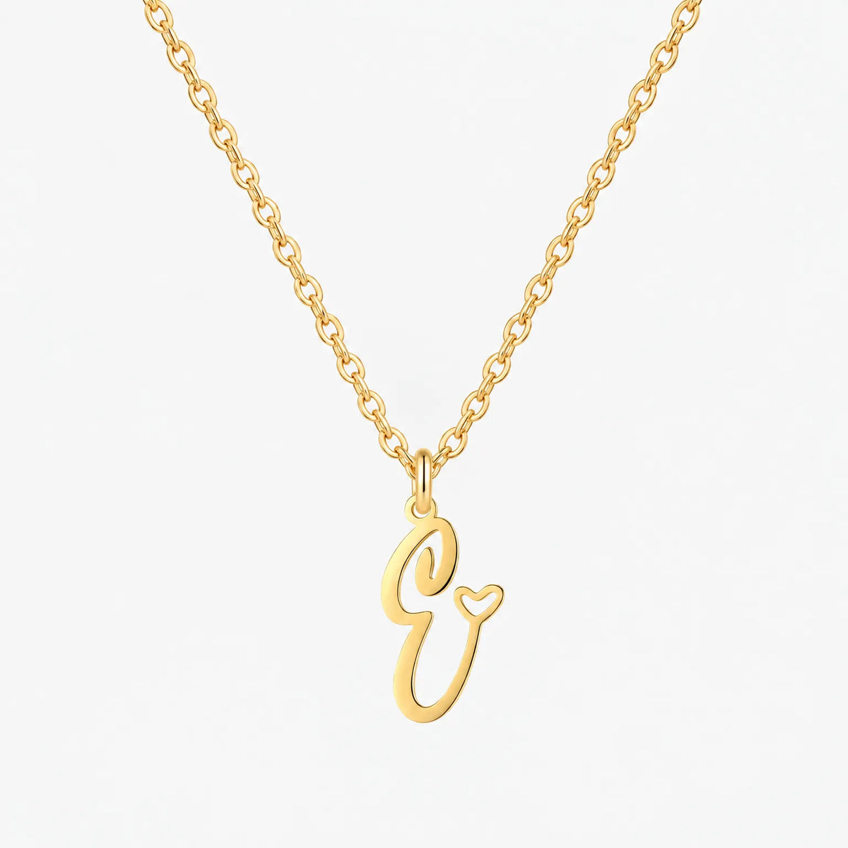 Charmis - Initial Necklace Everyday Wear