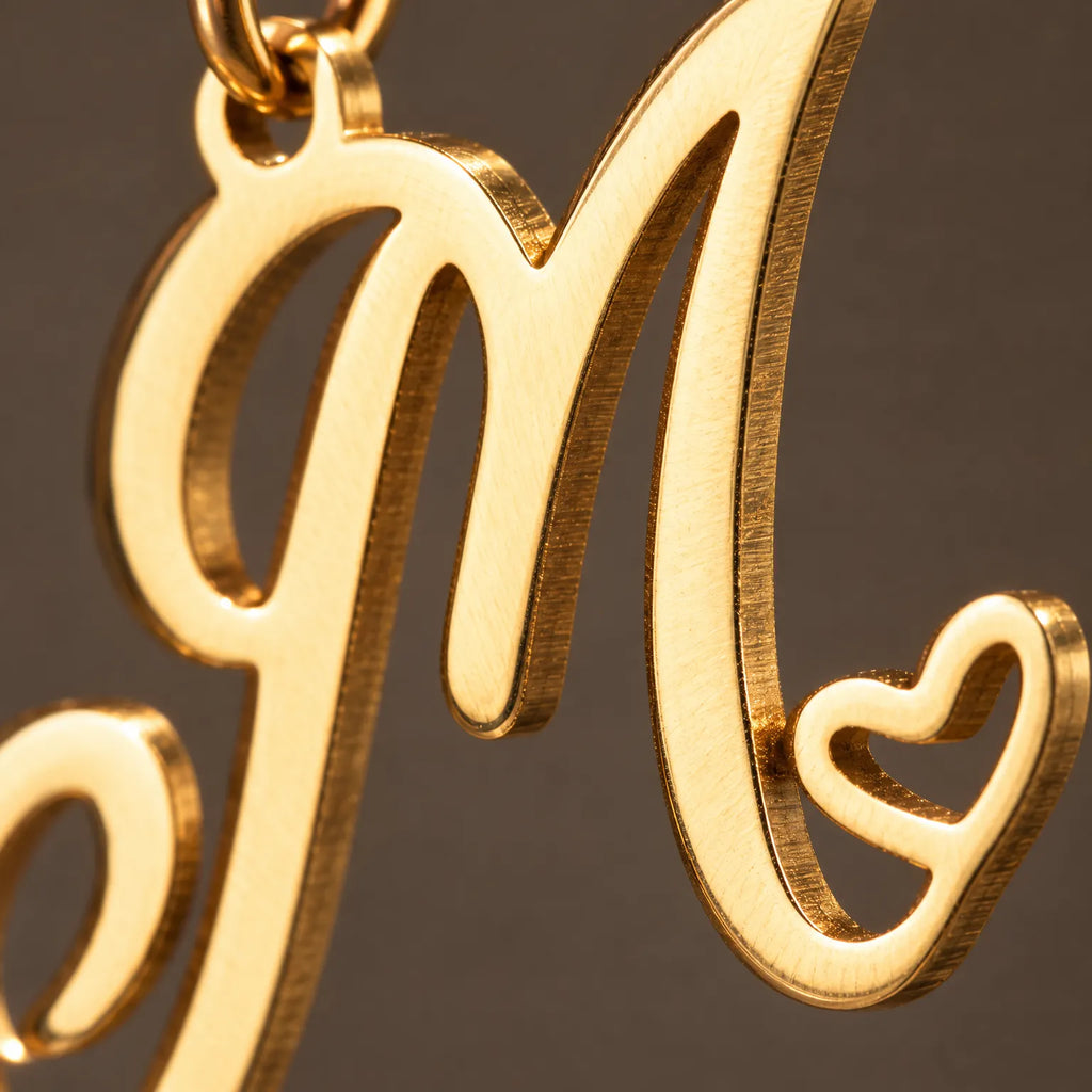 Charmis - Initial Necklace Everyday Wear