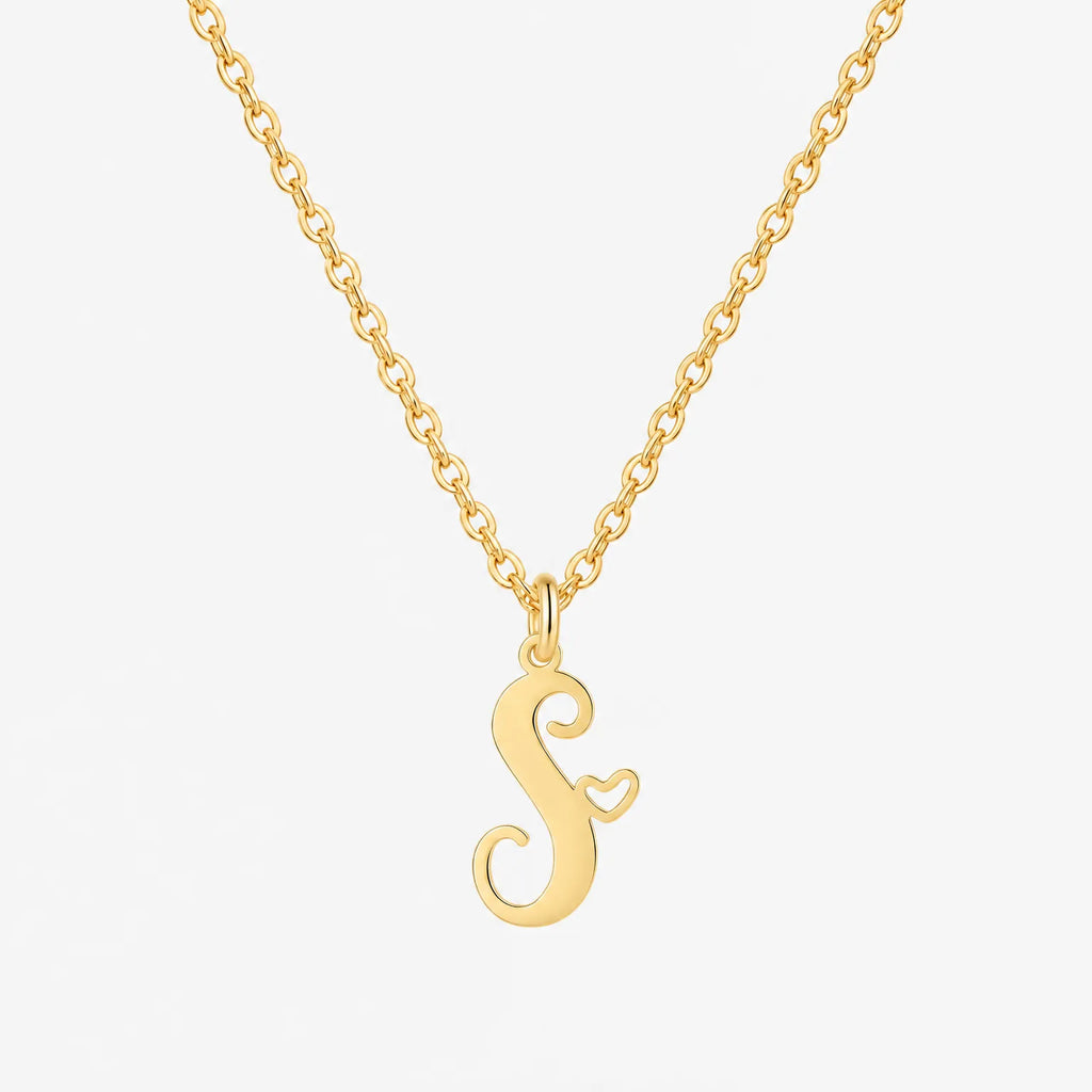 Charmis - Initial Necklace Everyday Wear