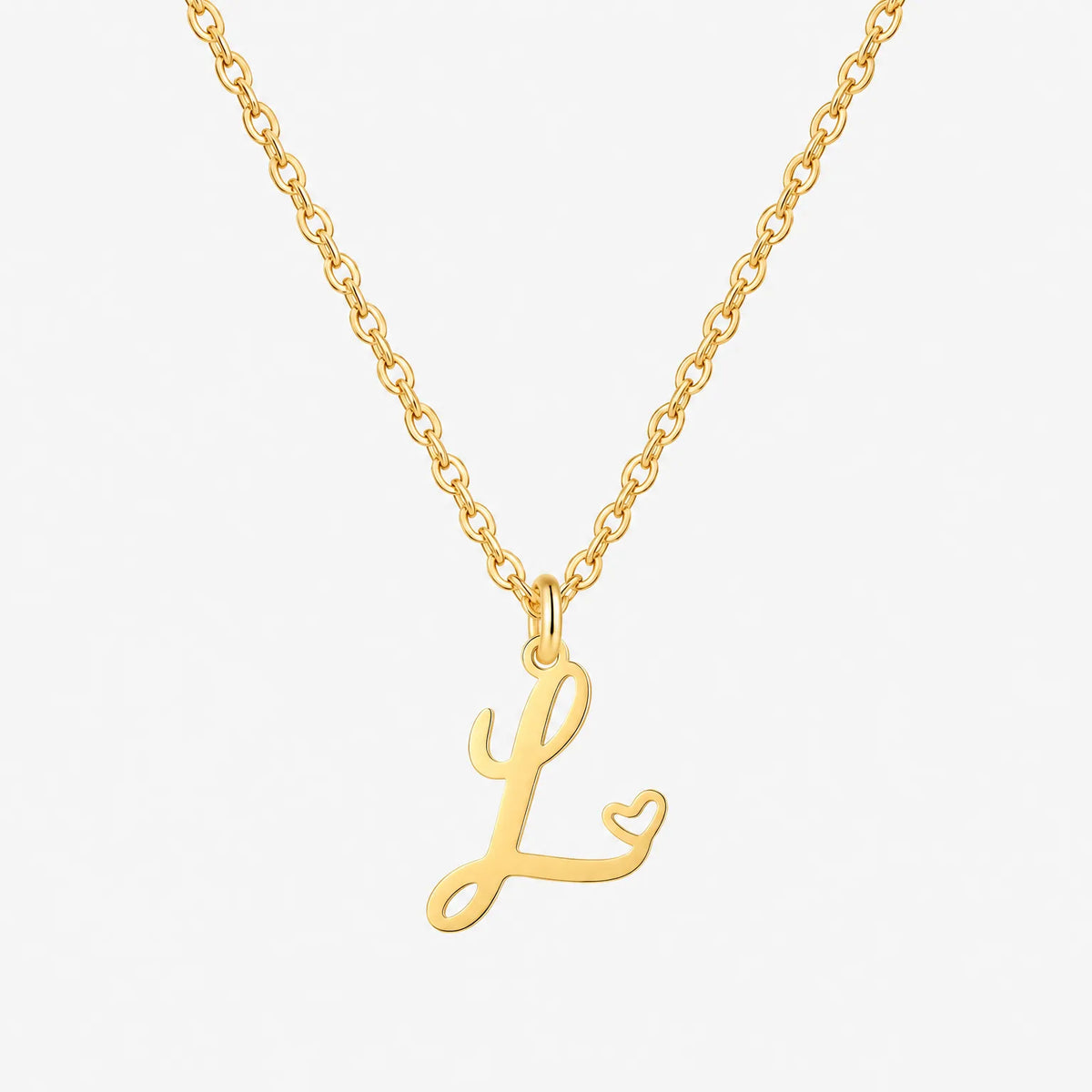 Charmis - Initial Necklace Everyday Wear
