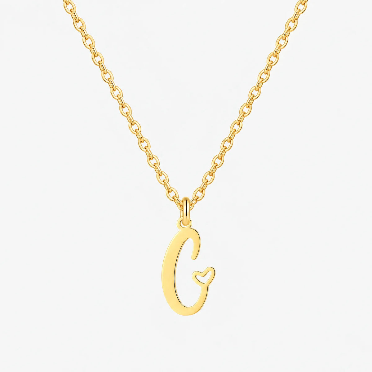 Charmis - Initial Necklace Everyday Wear
