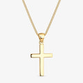 Crexa - Simple Cross Pendant Necklace For Women Wearing A Simple Cross For Everyday Outfits