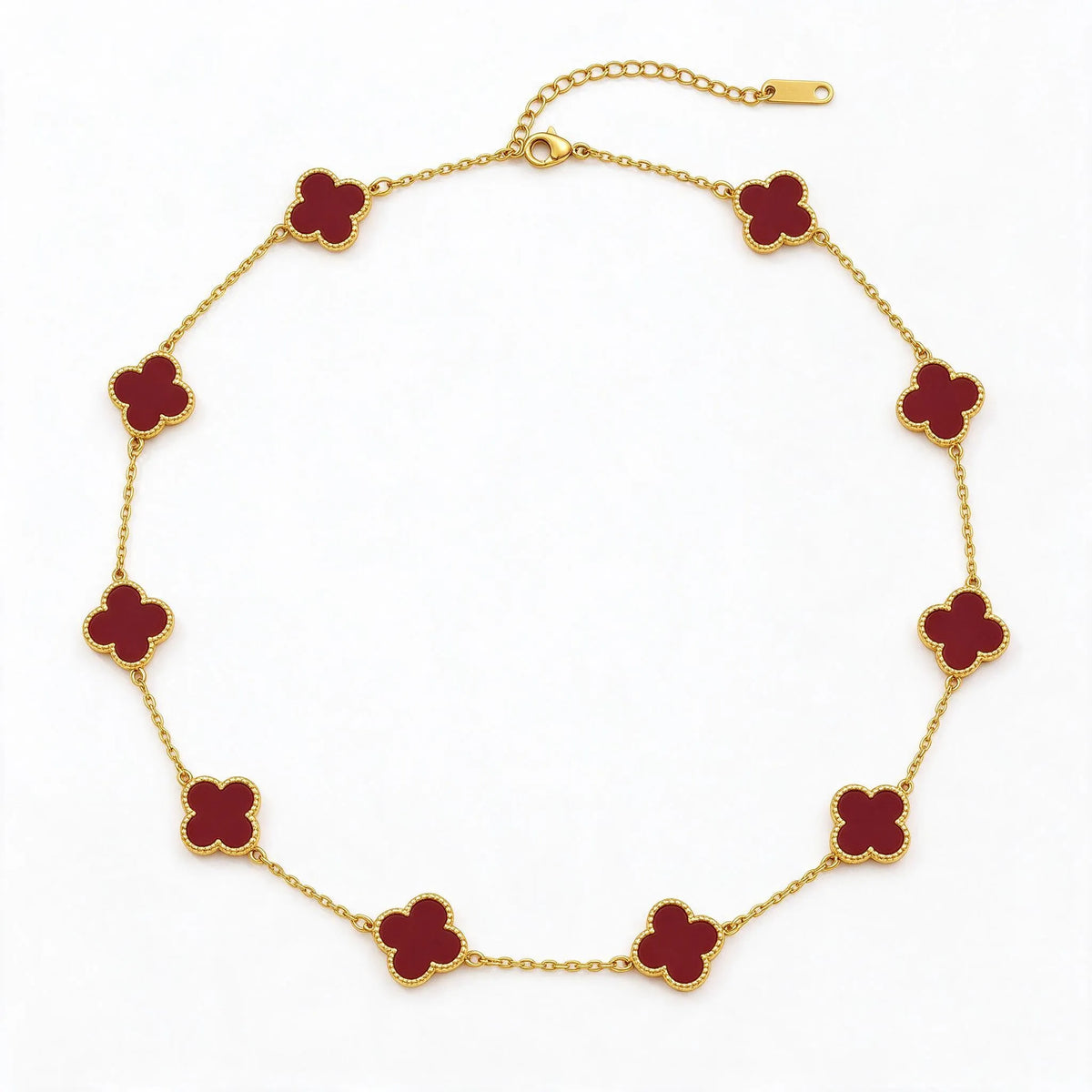 Florane - Charm Necklace With Adjustable Chain Dressing Up An Everyday Outfit With A Little Detail