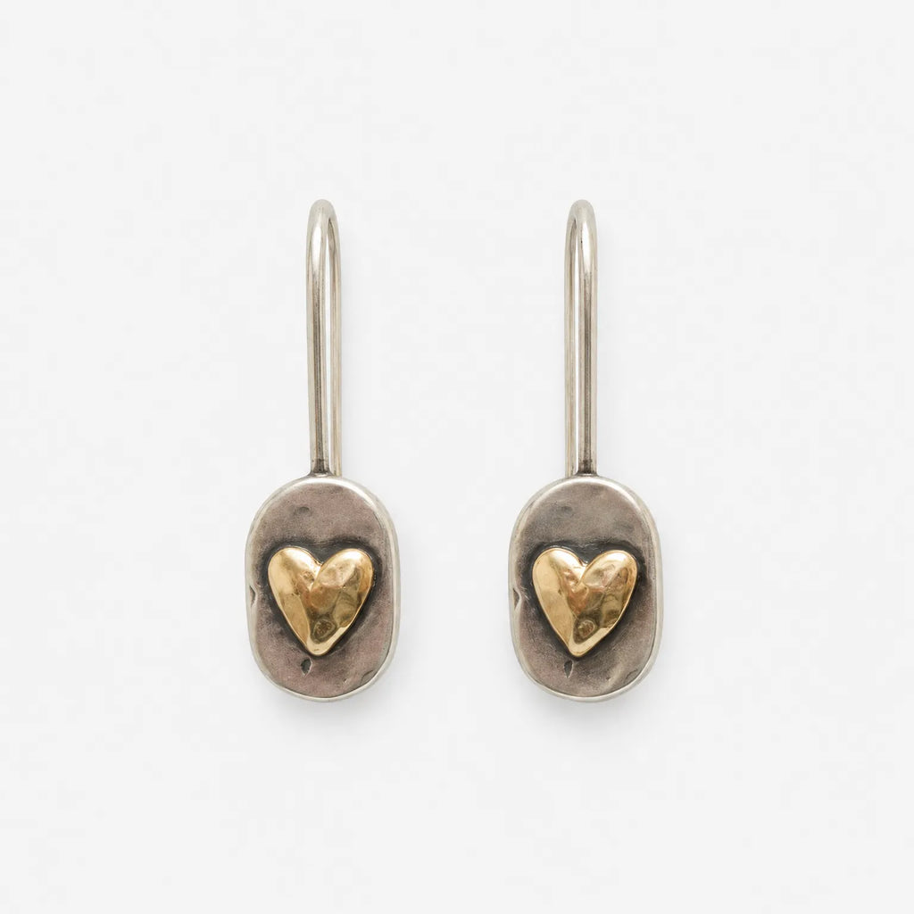 Lovia - Vintage Heart Earrings Accessorizing Daily Outfits