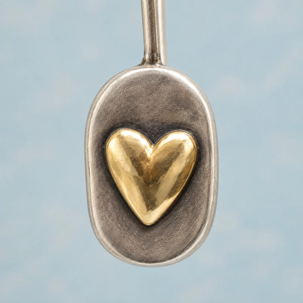 Lovia - Vintage Heart Earrings Accessorizing Daily Outfits