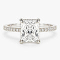 Lucerra - Classic Solitaire Style Engagement Ring Proposing With A Sparkling Gift