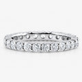 Lumavera - Pave-Set Stacking Ring For Everyday Wear Wear It Alone On Your Finger For A Simple Sparkle