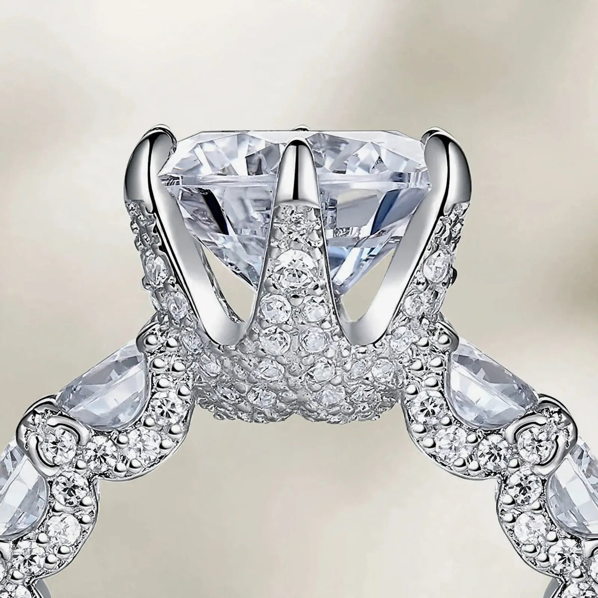 Lumeria - Statement Ring With Large Center Stone Wear It With Everyday Outfits For A Finishing Touch