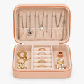 Merivo - Compact Travel Jewelry Box With Compartments Storing Rings, Necklaces, And Earrings At Home