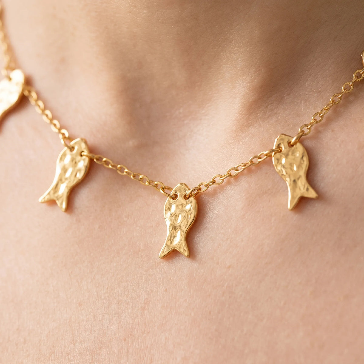 Mirelo - Fish Charm Necklace For Everyday Wear Adding A Bit Of Shine To Everyday Outfits