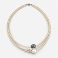 Mireya - Multi-Strand Pearl Necklace Elevating Evening Wear