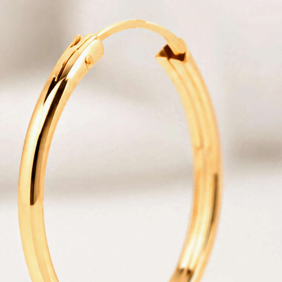 Mirova - Half-Pipe Hoop Earrings For Daily Wear Everyday Wear With Casual Outfits