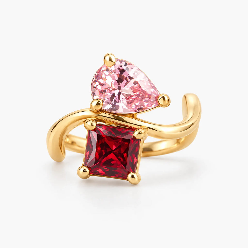 Seravi - Everyday Flowing Band Ring Wearing As An Everyday Accessory