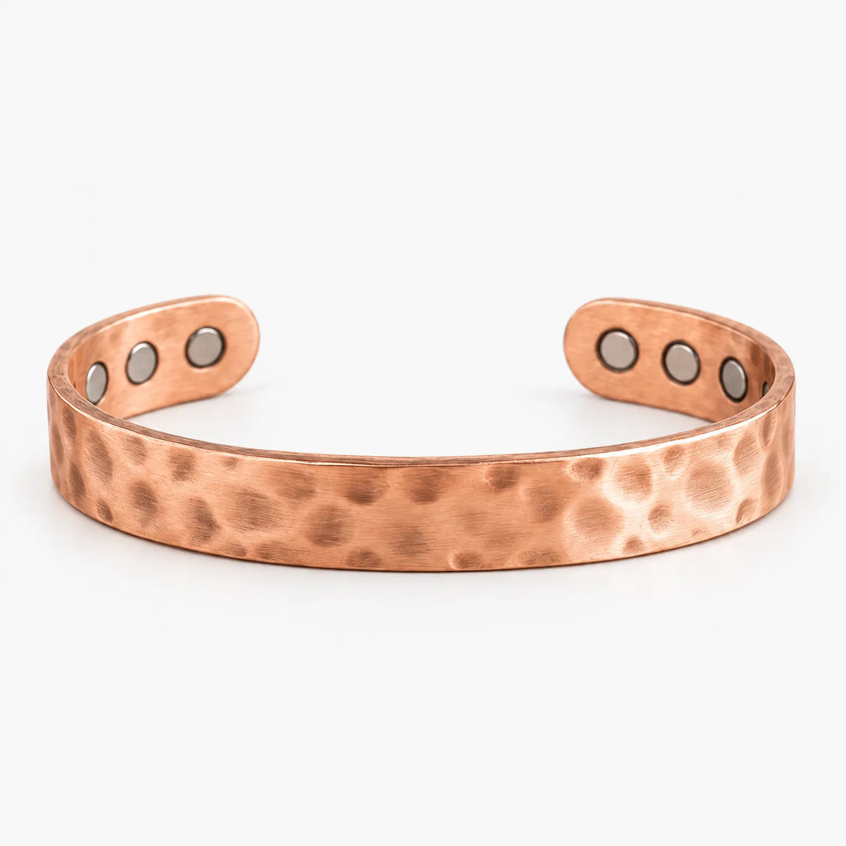 Veltora - Hammered Open Cuff Wrist Bracelet Accessory For Daily Casual Wear