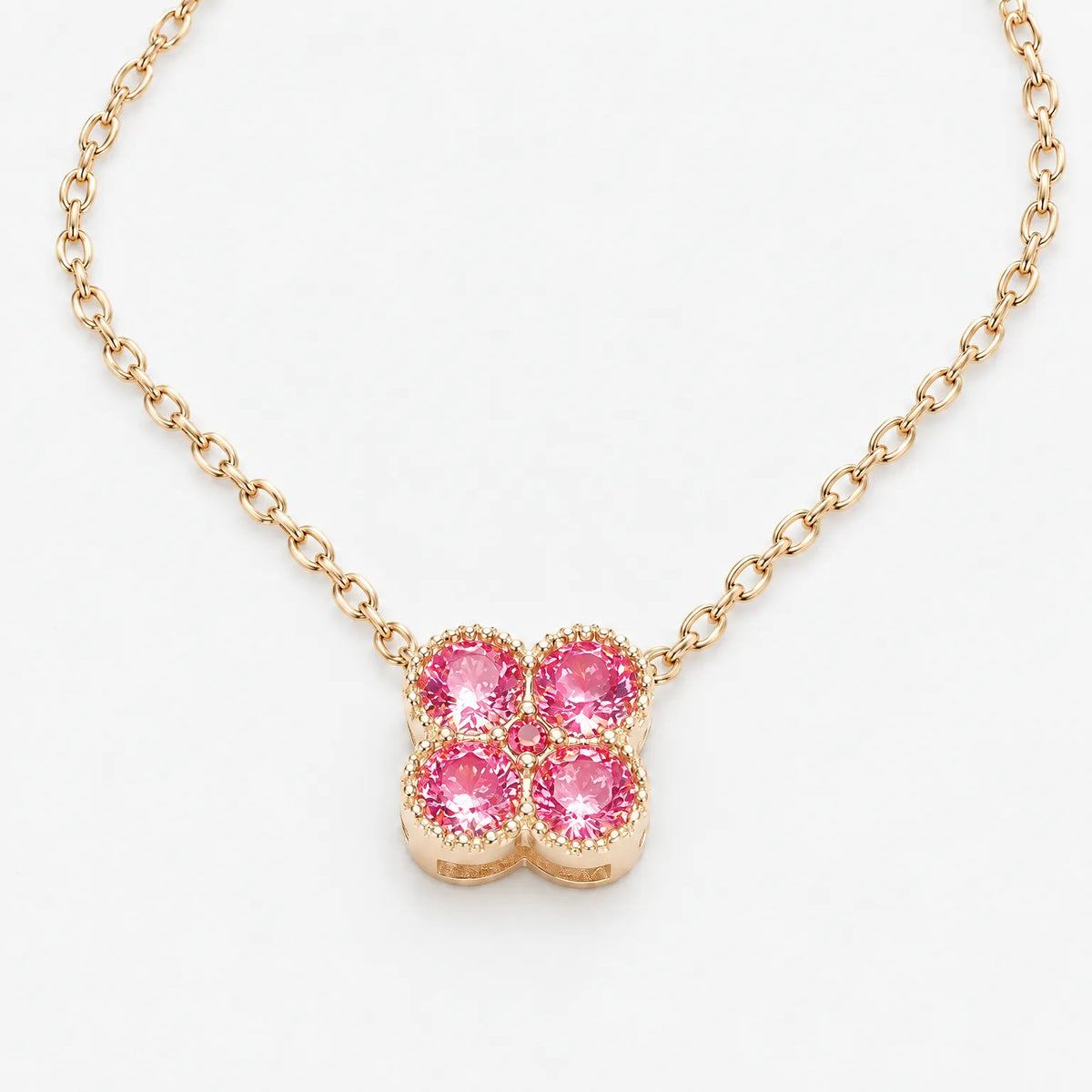 Verdant - Personalized Clover Necklace Personalized Gifting