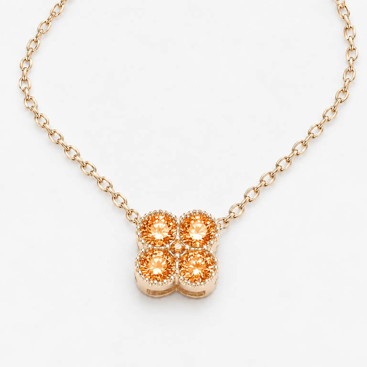 Verdant - Personalized Clover Necklace Personalized Gifting