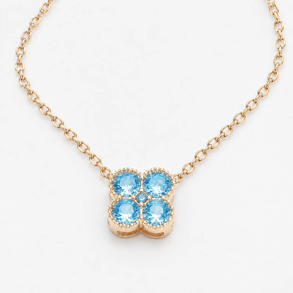Verdant - Personalized Clover Necklace Personalized Gifting