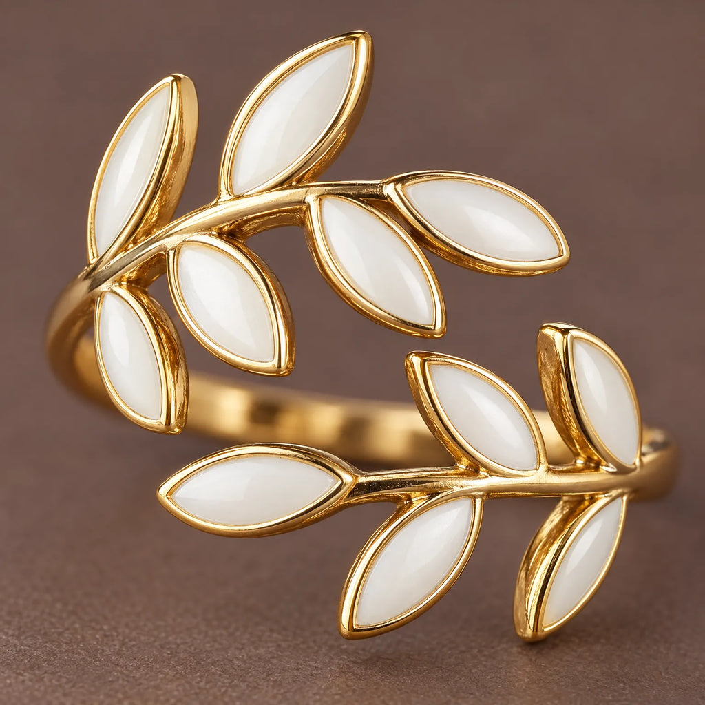 Virella - Botanical Adjustable Ring Enhancing Everyday Outfits