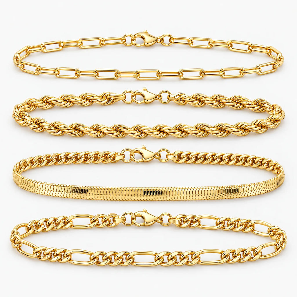 Vittaria - Layered Bracelet Set Elevating Casual Outfits