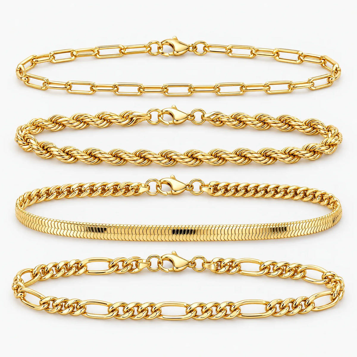 Vittaria - Layered Bracelet Set Elevating Casual Outfits