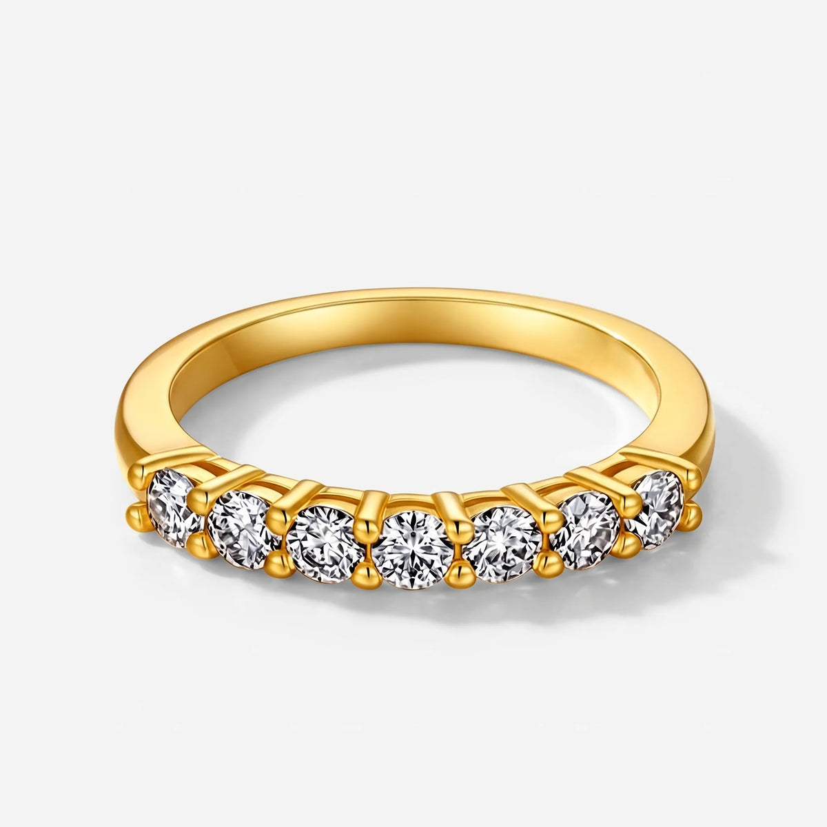Vondira - Three Stone Bridal Ring Set Marking Engagements And Milestone Anniversaries