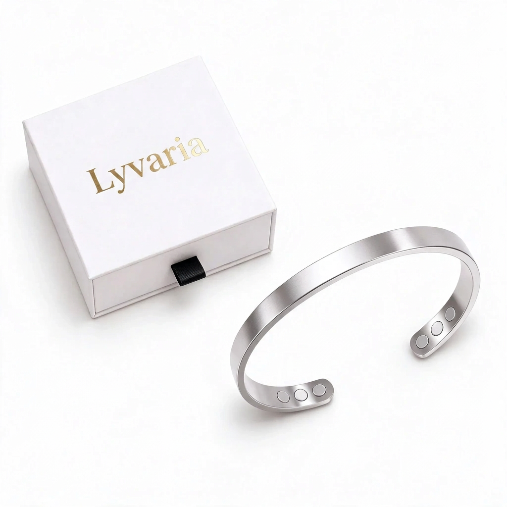 Zendyra - Slim Calm Magnetic Cuff Bangle Bracelet Adding A Sleek Accent To Daily Outfits