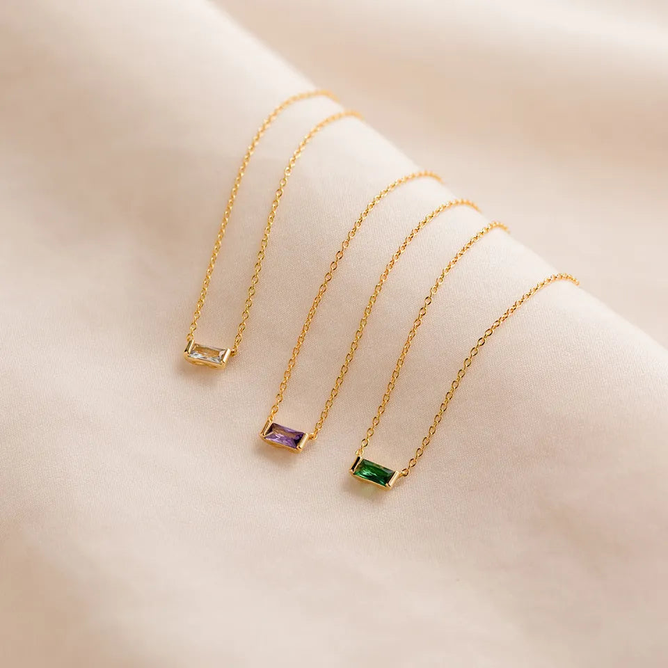 Tavelle - Dainty Pendant Necklace For Everyday Wear Wearing With Everyday Outfits, From Work To Weekend